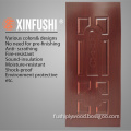 HDF/MDF Moulded Veneer Door Skin by Ash/Teak/Sapeli/Oak